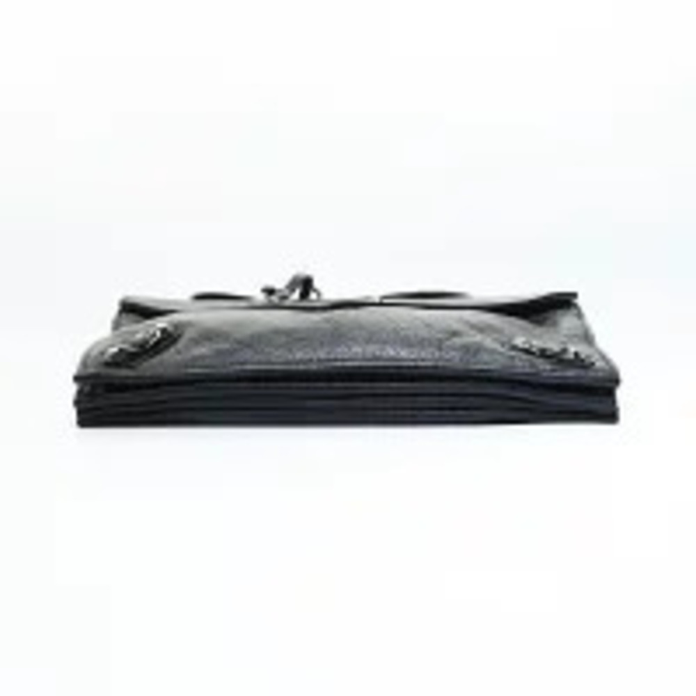 Balenciaga Letter XS Leather Shoulder Bag Black - Picture 11 of 13